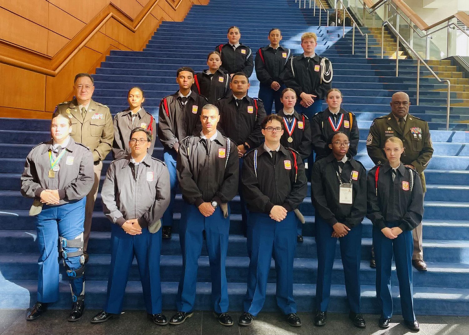 WSHS JROTC Cadets at AUSA Conference in DC