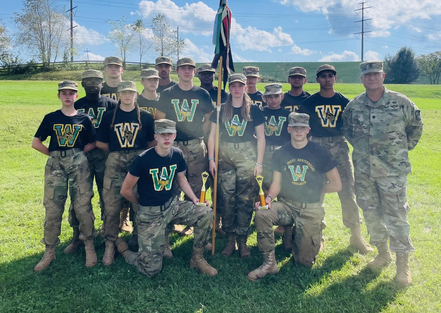 WSHS JROTC Raider Team.